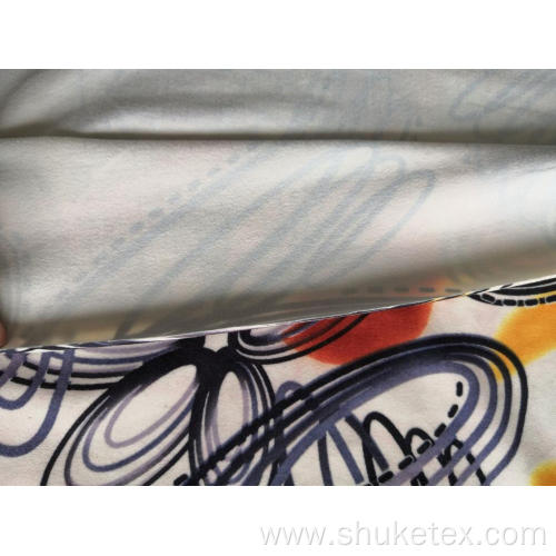 92% Polyester 8% Spandex Peach Skin Brush Fabric